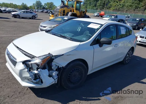 2018 Subaru Impreza 2.0I from USA, damaged, VIN 4S3GTAA65J3724586